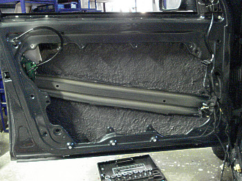 Dmmung Trblech vorne - VW Bora - GFK Kofferraum + Lautsprecher - Dmmung Trblech vorne -    Varitex Anti Noise Dmmung   